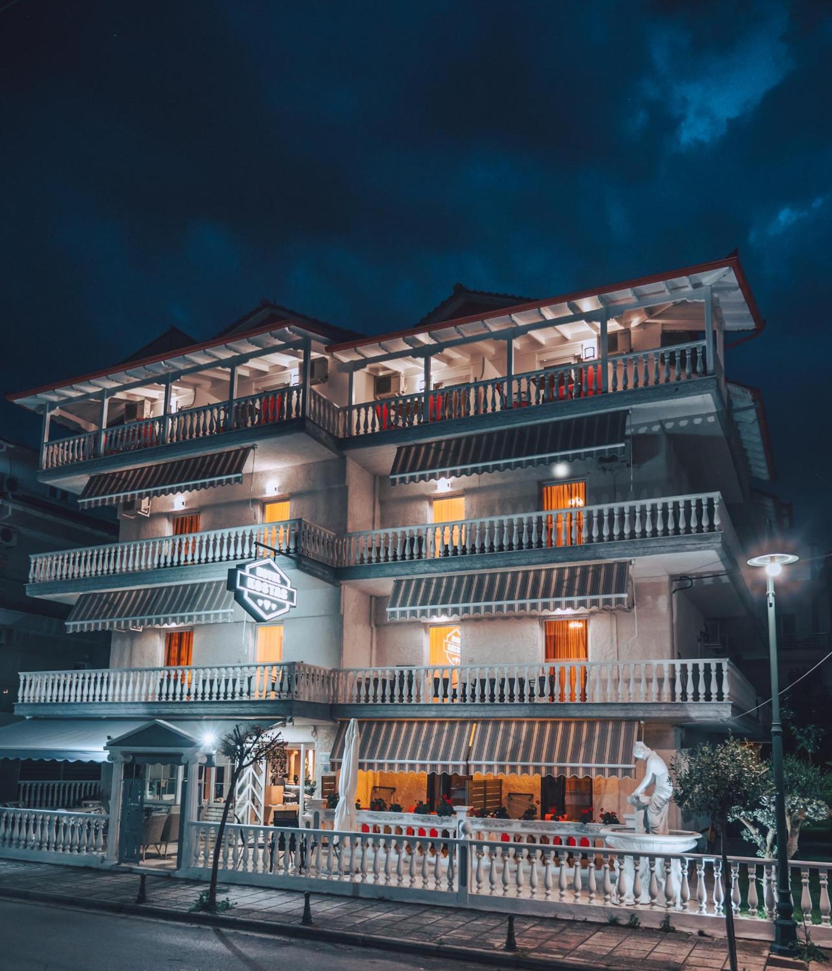 Hotel Kostas Olympiakí Aktí Ngoại thất bức ảnh